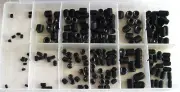 200pc ALLEN HEAD SET SCREW ASSORTMENT HEX WRENCH