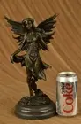Handmade Bronze Sculpture Statue Fairy / Mythical Nude Fairy mythical Art Deco