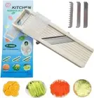 Handheld Mandoline - Japanese Style Slicer for Vegetables, Cabbage, Cucumber & C