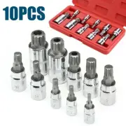 Reliable XZN Triple Square Bit Socket Set for Breaker Bars and Torque Wrenches