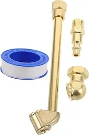 LALADEFIEE Quick Connect Chuck Inflator Air Hose Connector for Car Motorcycle Bike Garden Hose Repair