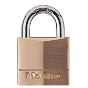 Master Lock No. 140 Solid Brass Padlocks, Brass