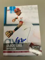 Gilbert Lara 2017 Wisconsin Timber Rattlers Signed Team Card