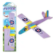 NEW JEFFERSON FLYERS DIY AIRPLANES TWO (2)•1 BLUE & 1 PURPLE SUMMERTIME