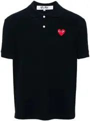 [Comme Des GarÇOns Play] Comme Des GarÇOns Play-Polo Read Heart In Cotone-Uomo L