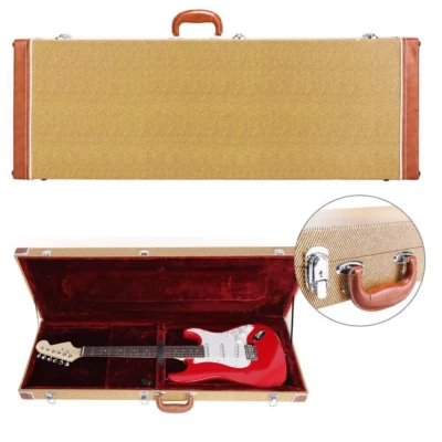Glarry Electric Guitar Hard Case Hardshell Protect Box for GST GTL 170 SG ST TL