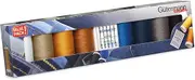 Gutermann 100 Meter Thread Set Denim with 8 Reels and 5 Jeans Needles