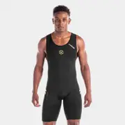 [VIRUS Intl'] VIRUS - Elevate V2 Singlet - Black/Gold