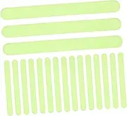 Luxshiny 24Pcs Luminous Slip Tape for Stairs Reflective Self Adhesive Strips for Indoor Outdoor Use for