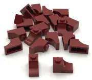 Lego 20 New Dark Red Arch 1 x 2 Arches Inverted Pieces