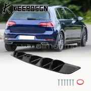Car Rear Bumper Diffuser Lip Spoiler Splitter Shark Fins for Volkswagen VW Golf (for: Volkswagen)