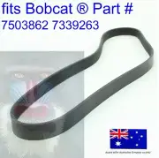 fits Bobcat Alternator Belt 7339263 7503862 S76 T450 T550 T590 T595 T62 T64 T66