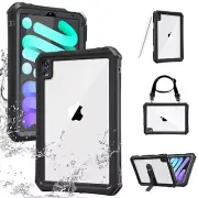 For iPad mini 6th Gen 8.3 inch Case Waterproof Shockproof Heavy Duty Stand Cover