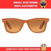 Ray-Ban Sunglasses RB2140 1165/3C Jeans Orange Square Orange Brown Gradient 50mm