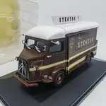 1/43 雪鐵龍 TYPE HY 1962 多功能麵包車合金模型