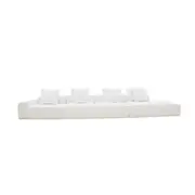 [James Lane] Riley Muse Frost Modular Sofa - 1x Arm, 3x Armless, 1x Right Terminal