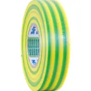 NITTO PT201GRN/YEL Green& Yellow 20Mt Tape Pvc Electrical Tape Colour: Green &
