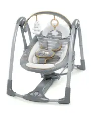 [INGENUITY] Boutique Collection Swing 'n Go Portable Swing in Grey