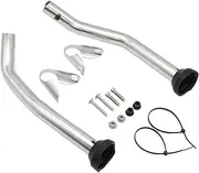 Motorcycle engine bumper For B&MW R 1300 GS For R1300GS R1300gs 2023 2024 Silver Reinforcing Strut Original Engine Crash Bar Kit Motorcycle Accessories MKYKEGEAVF