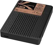 SABRENT Rocket Enterprise PCIe 4.0 U.2 7.68TB NVMe SSD, High-Endurance Server Drive with Power Loss Protection, Up to 7,000MB/s, 1DWPD, E2E Protection, NVMe-MI, 2.5M MTBF (SB-P4U2-7680)