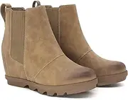 [Athlefit] Women's Wedge Boots Comfortable Ankle Wedge Booties