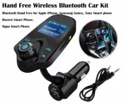 T10 Handsfree-Wireless-Bluetooth-Car-FM-Transmitter Radio MP3 Player USB Charger