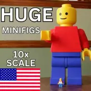 Custom GIANT JUMBO Minifig LEGO Mini Fig Ornament Display 10:1 Scale ~16" MEGA