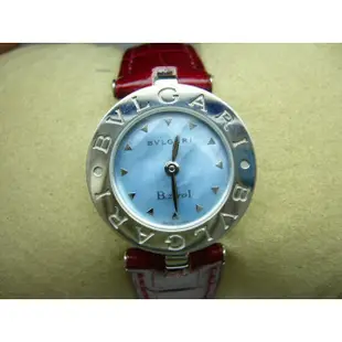 [吉宏精品交流中心]BVLGARI 寶格麗 22mm 不鏽鋼 皮帶 石英 女錶