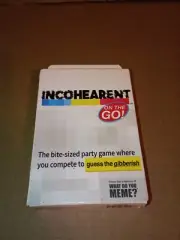 Incohearent on the Go from the Creators of What the Meme? Card Game NEW.