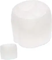 TEHAUX Silicone Candle Flower Candle Molds Resin Candle Molds Epoxy Resin Mold Beeswax for Candle Making Silicone Soap Molds Silicone Epoxy Mold White Silica Gel 3D Jelly Paper Cup