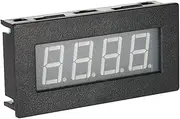 Labymos High Precision 0.56" 4 LED Digital Frequency Tachometer Car Motor Speed Meter RPM Measurement Tester 5-9999R/M DC 8-15V