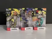 Amiibo Nintendo Splatoon 3 Small Fry, Inkling, Octoling Brand New & Sealed!