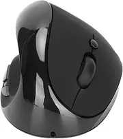 Left Hand Vertical Ergonomic Mouse, Wireless Vertical Optical Mouse, 800, 1200, 1600 DPI Rechargeable Mouse with USB Receiver, Quiet Clicks for Laptop, PC, Desktop