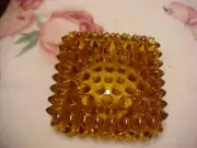 Vintage Fenton GOLD Hobnail Glass 3-3/4" Ashtray, Tidbit Dish