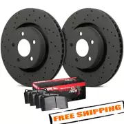 Hawk Talon HPS 5.0 Drilled & Slotted Front Brake Kit for 04-11 Honda Civic (for: Honda Civic)