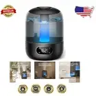 Whisper-Quiet 3L Humidifier with 360° Nozzle & Aroma Diffuser for Baby Rooms