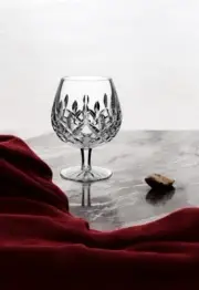 WATERFORD LISMORE 5 1/4" Brandy Snifter Crystal Waterford & Seahorse Mark
