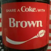 Share A Coke With Brown 2019 Personalized Coca Cola Bottle