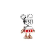 BN GENUINE PANDORA RETIRED ROSE MICKEY MOUSE ROBOT CHARM-789073C01