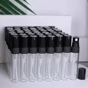 20 Pcs Empty Refillable Travel Glass Perfume Mini Bottle With Spray Atomizer 5ml