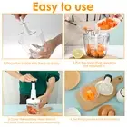 Chopper Vegetable Cutter Manual Onion Chopper with Container Compact Food xixXh