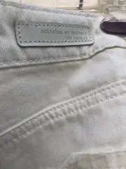 Articles of Society Rene High Rise Straight Jeans Ripped Frayed Santa Marta 29