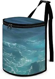 Garbage Storage Bags, The Blue Sea Printed Garbage Storage Bags,car Garbage Storage Bags,Portable Garbage Storage Bags