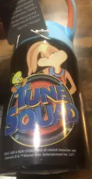 Zak! Leak-Proof Water Bottle Tune Squad B16oz. Anti-Microbial, New Bugs Bunny