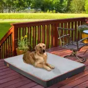 Large Orthopedic Dog Bed Kennel Memory Foam Waterproof Pet Bed with Removable...