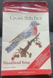 Husqvarna Viking Cross Stitcher Multi-format Software CD Woodland Song 412624026