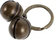 FIXOSHEE 1 Set Compact Pet Collar Bells Decorative Metal Bells for Cats Dogs Lightweight Multi Function Pet Accessories