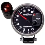 Autometer Sport-Comp II Tachometer Pedestal Shift Lite - 10,000 RPM, 5 Inch, AU3699