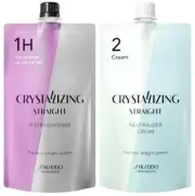 SHISEIDO Crystallizing Hair Straightener 1H 400g +2CREAM 400g set Made in Japan