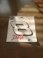Nice Winners Circle Dale Earnhardt Jr #8 Static Cling. NIP